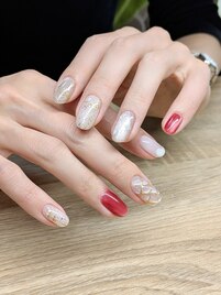 クリスマスネイル