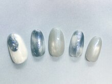 サニーサイド ウィズ マキア 茅ヶ崎店(Sunnyside with MAQUIA)/キラキラニュアンスネイル