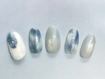 サニーサイド ウィズ マキア 茅ヶ崎店(Sunnyside with MAQUIA)/キラキラニュアンスネイル