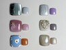 【5月・6月限定/フットネイル】サンプルデザイン¥9000→7500