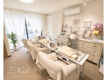 ゼットネイル(Z.Nail)/路面店のお洒落空間♪