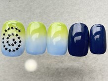 ネイルメゾン 天神店(NAIL MAISON)/グラデーション星夏￥8000