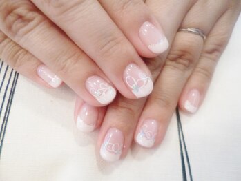 キッカ(kicca)/○゜。　卒業式ネイル　。゜○