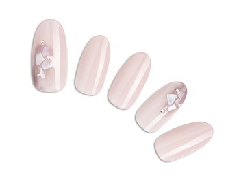 プラスネイル 北千住東口店(PLUS NAIL)/【622】塗りかけ×シェル¥6,039