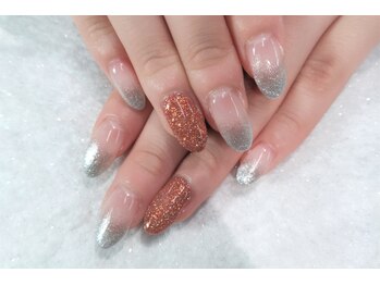 ネイルパキラ(nail pachira)/ギャラクシーカラーグラデ