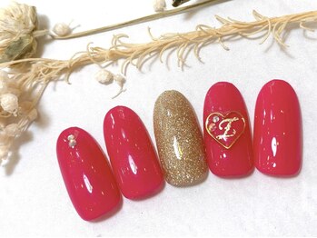 ネイルグラマラス 西新井店/《パラジェル》シンプルネイル