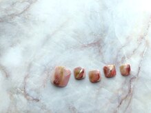 ミーム(meme)/塗りかけニュアンスアートネイル