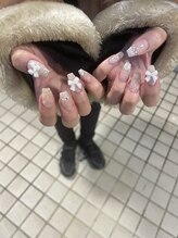 Mネイルアンドカフェ シェレステ/ツイードネイル