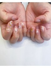 ウロネイルズ(ulo nails)/ドライフラワーニュアンス
