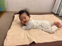 子育てママの整体サロン/施術中のお子様の様子