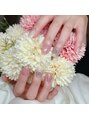 ビーエヌネイル(BN NAIL) フラッシュネイルにリボンパーツ