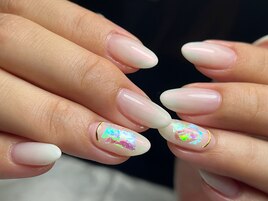 【オーダー】白グラデーション
