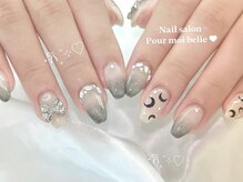 ぷわべりネイル 岐南/マグネットグラデ！