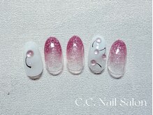 シーシーネイルサロン 池袋(C.C.Nail salon)/春のさくらんぼネイル