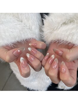 リリ ネイルアンドアイラッシュ(LiRi nail&eyelash)/キラキラフェミニン