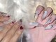 キティックネイル(Kittic nail)の写真/強度の高い長さ出しが可能だから夢のロングネイルが叶う。爪先の透明感を活かしても可愛い♪
