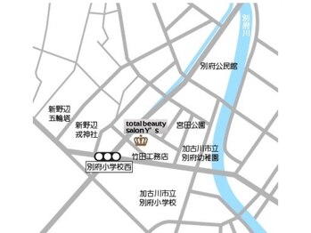 ワイズ(Y’s)/Y’ｓ案内地図