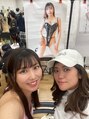 シャルム(Sharme) ヘアメのお仕事でご一緒しているグラビアアイドルさんと。