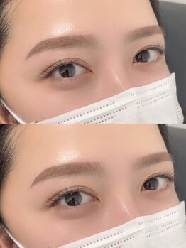 ルミシアトウキョウ 恵比寿本店(LUMICIA TOKYO)/ストレート眉/アイブロウWAX