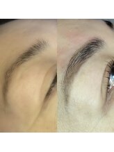 ノズ(NOZ)/アイブロウBeforeAfter