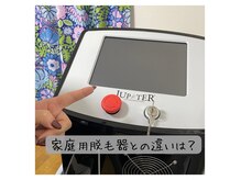 赤ずきんとオオカミ 甲府店の雰囲気（器械のご紹介　自慢の日本製）