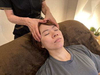 メビアージュ(Meviage)の写真/【炭酸アイスヘッド+眼精疲労ケア70分 ¥9900】抜けない夏疲れを解消★爽快ヘッドケアで頭&目疲れスッキリ♪