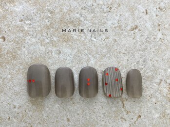 マリーネイルズ 大阪梅田店(MARIE NAILS)/新規様6000円 0115c ボルドー