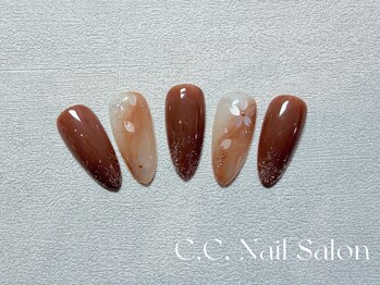 シーシーネイルサロン 池袋(C.C.Nail salon)/春の桜ネイル