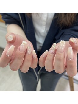 ジョジョ 神戸店(JOJO)/流行デザイン　バラネイル