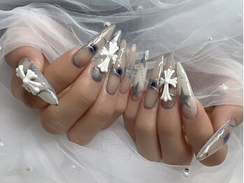 カイズプライベートネイルサロン(Kai's)の写真/チップではないスカルプで自爪を伸ばしたい方必見！傷めない手法でモチも良く、理想の美しい指先へ導く★