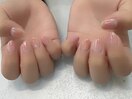吉田担当★桃ネイル★