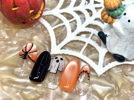 ハロウィンネイル