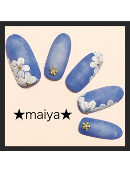 マイヤ 大泉ゆめりあ店(maiya)/☆デニム×お花レース☆