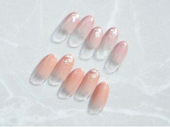 アバネイル 名駅店(AVA NAIL)/【綺麗目先端シェルネイル】