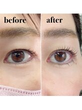 エン(EN)/まつ毛パーマ※ビフォーアフター