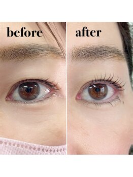 エン(EN)/まつ毛パーマ※ビフォーアフター