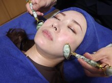 鍼灸整体院アレンジ/翡翠ローラーでむくみ改善！