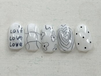 ネイルズオブレオ 梅田(Nails of LEO)/店内サンプル☆レオコース¥8250