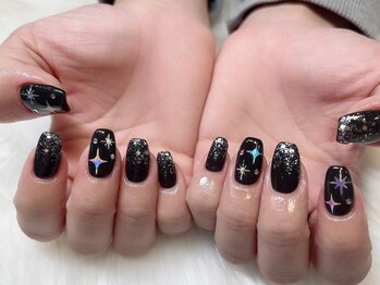 季節ネイル　￥7,000