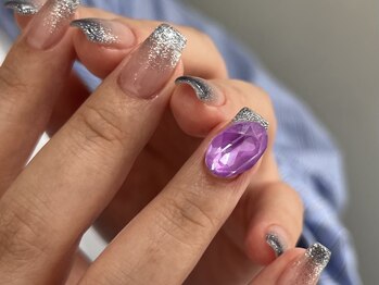 ミニョン 北堀江(mignon)/グラデ×ビッグビジュー