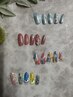 【キャンペーンネイル♪ハンド】定額アート10本コース全7種　¥9900→¥7700
