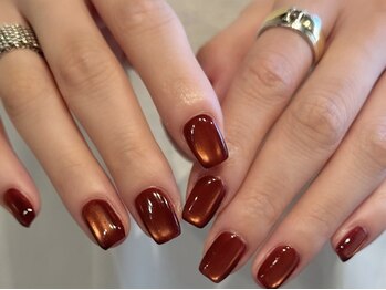 エーナイン 卸町店の写真/【新規*他店オフ無料】シンプルネイル￥3300!!/シンプル定額デザイン￥3500