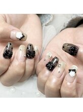 ケソン ネイル スタジオ(qeson nail studio)/【お客様ネイル】お持ち込み♪