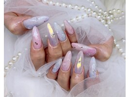 オーロラネイル パステル 春