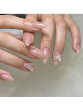 ネイルズ ウィスブランカ(Nails wisBlanca)/シンプルネイル/パーツネイル