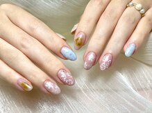 リ ネイル(ri.nail)の雰囲気（持ち込みデザイン【新宿/フェルイン/ワンカラー】）