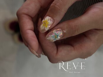 レーヴ(REVE)/ハイビスカスネイル