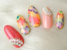 アンジェヴォーグ 名古屋本店(Angevogue)/タイダイフラワー　リゾート