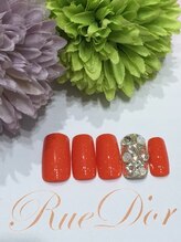 ツメトトノウ/人気！一本キラキラ派手ネイル