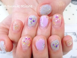 【ニュアンスネイル】